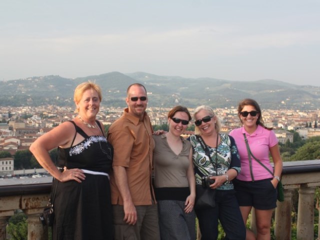 Michelangelo's terrace